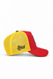 King Logo Red-Yellow Trucker Hat - 2