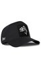Fish Logo Black Baseball Premium Hat