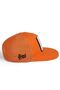 Hip Hop Kids Chick Logo Orange Children's Trucker Hat - 2
