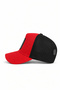 I Am Who I Am Logo Red-Black Trucker Hat - 4
