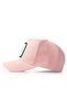 Salmon Baseball Cap with Cat Logo - 3