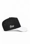 White-Black Trucker Hat with Number 7 Logo - 2