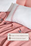 Melany Pike Double 100% Cotton (200X220 cm) Dried Rose - 3