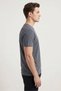 Unisex Gray Oversize 70% Cotton T-Shirt - 5