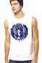 Native American Girl White Cut Sleeve / Sleeveless Tshirt