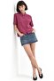 Mixray Stone Accessory Short Sleeve Crop Shirt - 2
