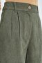 Mixray High Waisted Straight Leg Velvet Trousers - 2