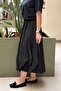 Elastic Waist Balloon Skirt - 3