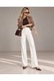 Off-white extra high waist Palazzo Pants - 2