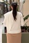 Mercerized Cardigan with Detachable Shawl Accessory - 4