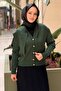 Mercerized Cardigan with Detachable Shawl Accessory - 2