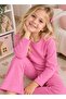 Cotton Spanish Leg Ribbed Girl's Suit - 3