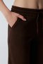 Sorane Brown Winter Sweatpants with Fleece Inside - 2