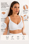 Non-wired Padded Recovery Bra Without Underwire