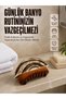 Massage Brush Body Cleansing Brush Wooden Patterned Soft Bristled Bath Brush