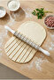 9-Blade Stainless Steel Ravioli Roller & Practical Dough Cutting Tool (43 cm) - 2