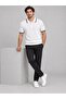 Zippered Polo Collar Short Sleeve Knitwear T-Shirt - 3