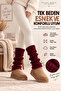 Original Premium Leg Warmer Acrylic Knit Warm Thick Soft Ribbed Texture Leg Ankle Warmer Fully Compatible with Boots Below the Knee Special Design Winter Leggings |   Compatible with All Foot Sizes - 6
