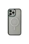 Apple iphone 14 pro case room magnetic safe silicone - pine green - 2