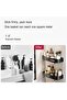 2-Pack Stainless Steel Corner Shower Caddy,No-Drilling Waterproof Bathroom Organizer with 4 Hooks,Black - 6