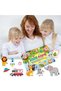 32-Page Montessori Busy Book for Toddlers,16 Learning Themes with Coloring and Writing Activities,Early Educational Preschool Toy Set - 2