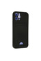 Apple iPhone 12 Case Kelvin Silicone with Business Card Holder - Black - 2