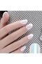 Holographic Chrome Nail Powder,Mirror Surface Neon Shell Glitter for Nail Art Decoration,1 Piece - 2