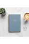 A5 Spiral Bound Hard Cover Academic Agenda - Blue