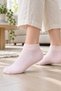 9 Pack Mixed Color Women's Bamboo Seamless Flexible Bootie Socks - Premium - 6