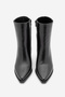 Women's Cowboy Pointed Toe Western Boots Forne Black - 7