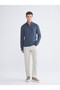 Sparkling Choices from Shining Store Upright Roba Collar Men's Knitwear Sweater - 3