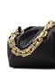 Black Women's Gold Chain Bag - 5