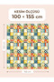 100% Cotton Satin Patchwork Fabric – 155×100 cm – for Sewing and DIY - 2