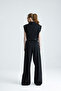 Aloha Black Palazzo Pants - 4