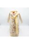 Yellow Baby Care Bag, Lunchbag, Floral Patterned 100% Cotton - 4