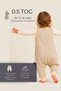 Baby Home 0.5 Tog 100% Cotton Baby Sleeping Bag Oeko-Tex Standard 100 - Heritage Sand - 4