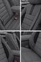 Onyx Smoked Thai Feather Universal Car Seat Cover - 5 Seat Full Set - 2