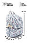 Eba-9512 Klinkır School Bag Backpack Daily Trip Sports Travel Vacation Multi-Compartment Laptop Compartment Whi̇ - 8