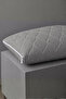 Quilted Pillow Protector Mattress Cover 50X70 4-Pack Melange Gray - 3
