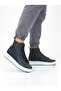 Between premium waterproof lace-up men's boot - navy blue