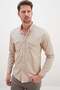 Double Pocket Regular Fit Long Sleeve Shirt