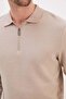 Ribbed Polo Collar Half-Zip Thessaloniki Knitted Sweatshirt - 6