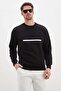 3 Yarn Printed Crew Neck Sweatshirt - 5
