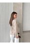 Women's Stylish Oysho Fabric Sweater with Back Tie Detail - 3