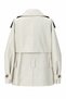 Baby Collar Belted Trench Coat - 2