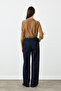 Classic Cut Viscose Shirt - Camel - 7