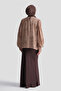 Patterned Blouse Beige - 6