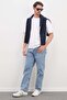 Tie-Waist Zippered Jeans - 2