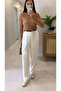Pilas White Palazzo Trousers - 2