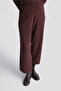Ribbed Cardigan Rayon Knitwear Set Bitter Brown - 7